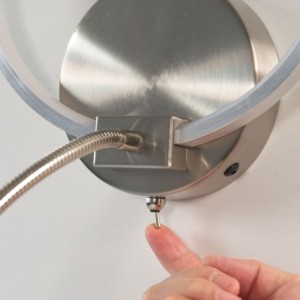 Premium LED Bed Lighting Reading Lamp Wall Lights 2 Flames
