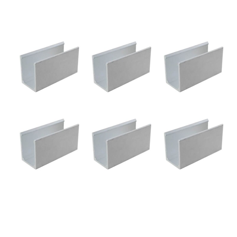 6 mounting clips 3 cm for Neon LED Stripe