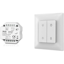"Inatus" KIT RF wall remote control KIT incl. 12-24V DC dimmer