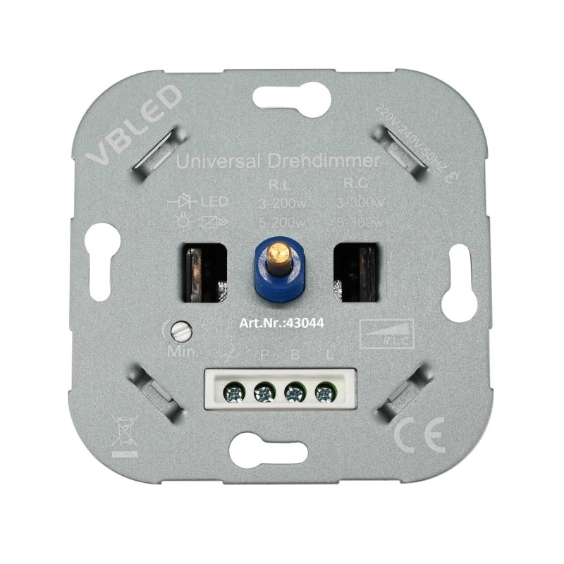 Universal LED rotary dimmer Standard LED dimmer 230V Universal LED rotary dimmer Standard LED dimmer 230V
