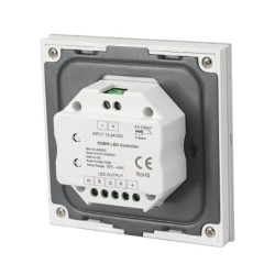 "iNatus" RGBW Wall Touch Panel LED Controller Kit with Remote Control (Kit de contrôle LED mural tactile RGBW avec télécommande)