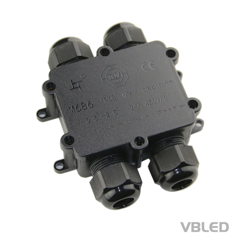 4-way cable junction box 4-way cable junction box