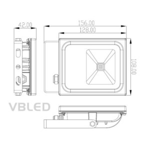 VBLED LED floodlight 10W