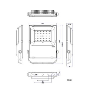 VBLED LED Floodlight 50W