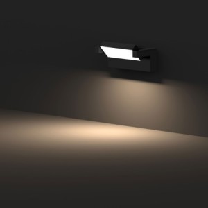 LED outdoor wall light "SHERIN" 230V AC / 10W / 1150 lumen / swivelling
