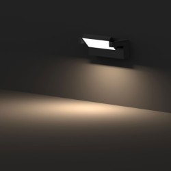 LED buitenwandlamp "SHERIN" 230V AC / 10W / 1150 lumen / draaibaar