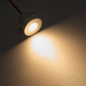 1W VBLED LED Mini recessed spot "ALDYNE" - Minispot - 350mA - IP65 - 3000K