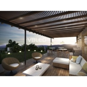 1W LED Mini recessed spotlight "ALDYNE" Minispot Silver