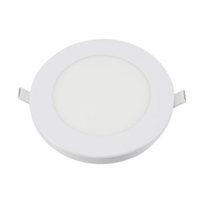 Universal LED Panel Surface Mount/Remount Round Extra Flat 12W 3000K 840lm