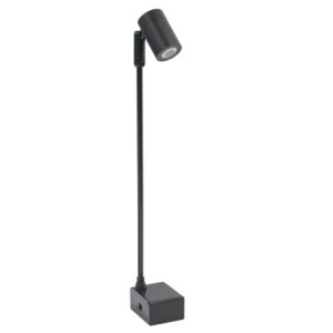 1W LED spotlight with 24CM stand - replaceable bulb