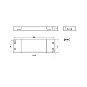Set of 3 Recessed Luminaires 3X6W Extra Flat Illuminates Front & Side Aluminium 3000K