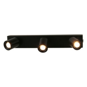 LED 3x1W warm white surface-mounted ceiling spot Rotating & swivelling