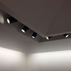LED 3x1W warm white surface-mounted ceiling spot Rotating & swivelling