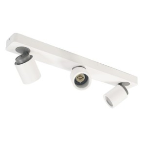  3-light Rotating and swivelling without GU10 bulb
