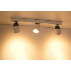  3-light Rotating and swivelling 5W GU10 230V