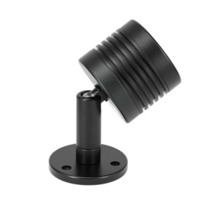 SET of 3 "ENORA" 7W RGBW 12V ceiling spotlights with IR remote control and transformer