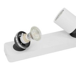 LED Deckenleuchte Deckenlampe, 3-flammig Dreh- und schwenkbar 5W GU10 230V