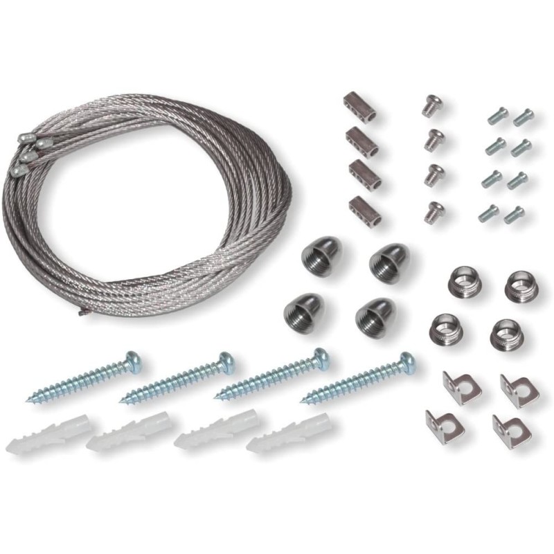 Wire suspension set for LED panels Wire suspension set for LED panels