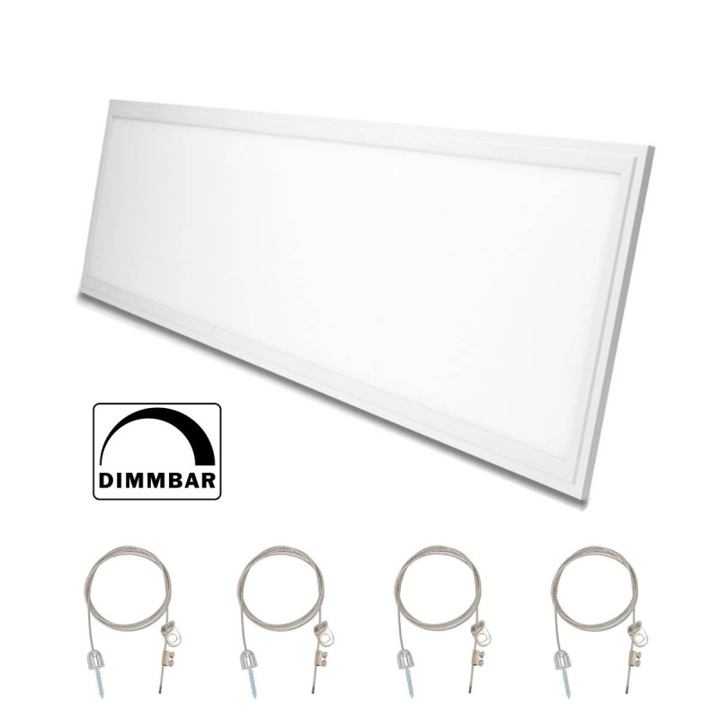 Ultra-flat design LED panel dimmable white 120 x 30cm Ultra-flat design LED panel dimmable white 120 x 30cm