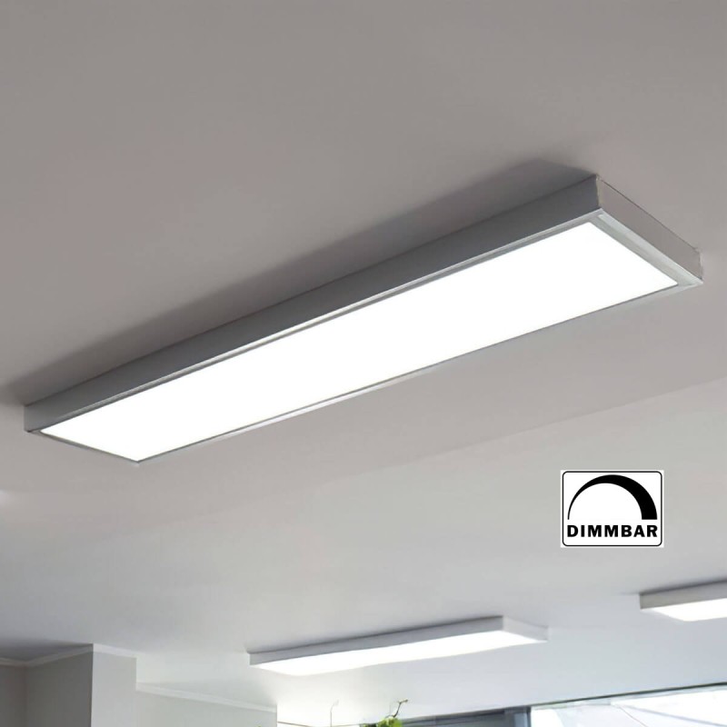 LED Panel (295x1195x8mm) KIT dimmable incl. surface mount frame 36W 4000K Neutral white LED Panel (295x1195x8mm) KIT dimmable incl. surface mount frame 36W 4000K Neutral white