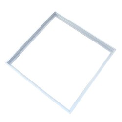 Marco de montaje en superficie para panel LED con sistema de clic (62 cm x 62 cm)