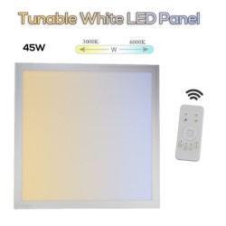 Panel LED Blanco Sintonizable 45W 3000-6000 Kelvin Regulable + Luz Dinámica