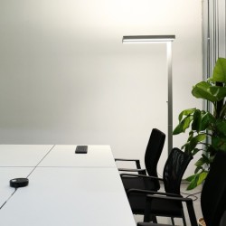 Büro LED Stehleuchte 60W 4000K mit Drehdimmer