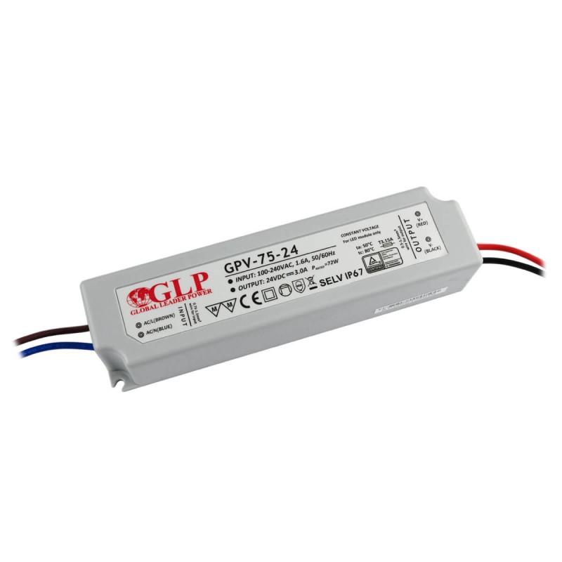 LED Constant Voltage Power Supply 72W 24V DC LED Constant Voltage Power Supply 72W 24V DC