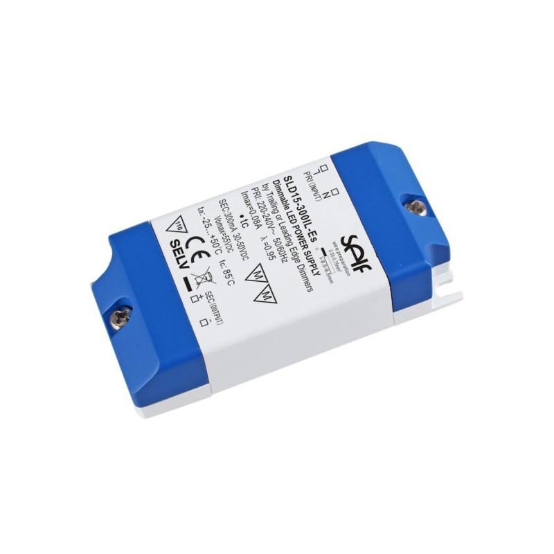 Constant Current LED Power Supply Triac Dimmba 15W 350mA 24-42VDC Constant Current LED Power Supply Triac Dimmba 15W 350mA 24-42VDC