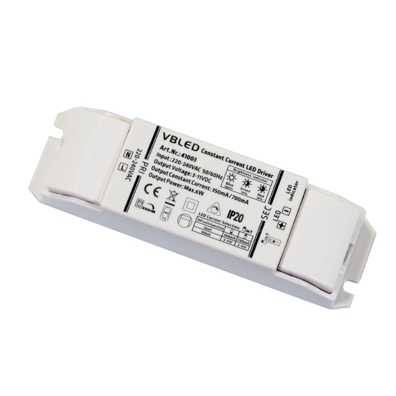 Constant current LED driver 350mA / 700mA two options, including 3-level dimming 10%-50%-100%. Constant current LED driver 350mA / 700mA two options, including 3-level dimming 10%-50%-100%.