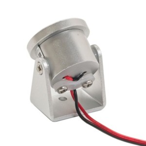 1W Mini LED Aufbaustrahler "Alyana" Silber 12VDC 3000K