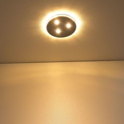 LED recessed spotlight 12VDC DIMMBAR 6W 3000K front & side shinning