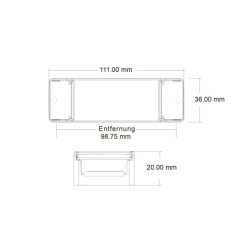 Zigbee Smart Home Konstantstrom-LED-Treiber 350mA / 700mA Max.12W