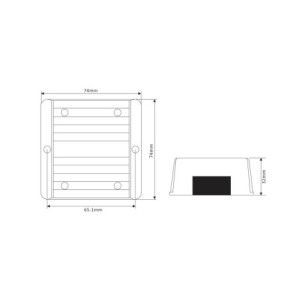 DC-DC 8V-40V auf 12V Spannungswandler 10A 120W Spannungsregler Spannungsstabilisator