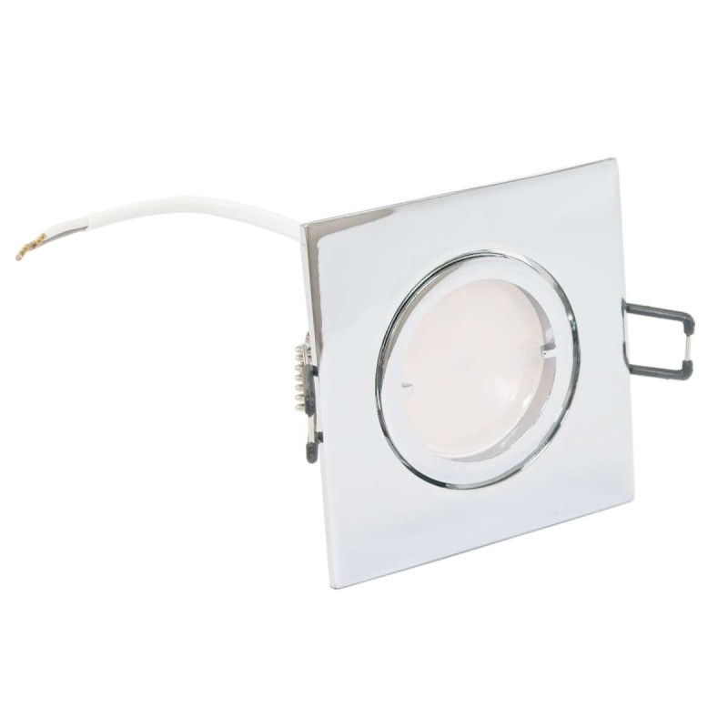 Decora Recessed Ceiling Spotlight Square Flat 35mm 230V with 5W LED Module 3000K Decora Recessed Ceiling Spotlight Square Flat 35mm 230V with 5W LED Module 3000K