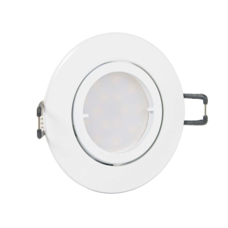 Decora Recessed Ceiling Spotlight Round Flat 35mm 230V with 5W LED Module 3000K Decora Recessed Ceiling Spotlight Round Flat 35mm 230V with 5W LED Module 3000K