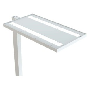 Büro LED Stehleuchte Up & Down 60W 4000K 7500Lumen dimmbar