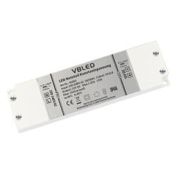LED Netzteil Konstantspannung / 12V DC / 15W Ultra Slim Flach