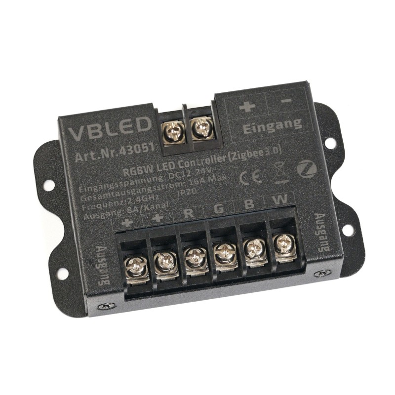 ZigBee 3.0 Controller 4 Kanaal 12-24V DC Max.16A voor RGBW Verlichting ZigBee 3.0 Controller 4 Kanaal 12-24V DC Max.16A voor RGBW Verlichting