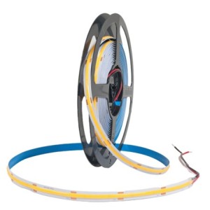 24V COB LED Streifen Warmweiß 3000K – 5m, 14W/m, selbstklebend, IP20 Innenbeleuchtung