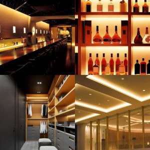 24V COB LED Strip Light Warm White 3000K – 5m, 14W/m, Self-Adhesive, IP20 Indoor Lighting