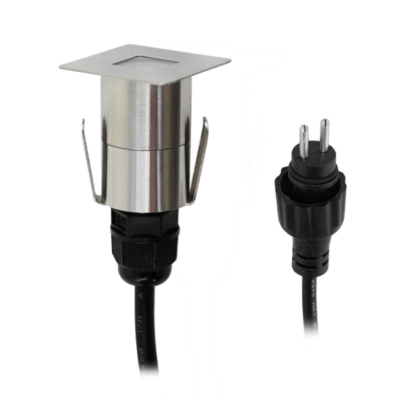 VBLED LED recessed floor luminaire - 0.2W - 3000K - 10 lumen - angular VBLED LED recessed floor luminaire - 0.2W - 3000K - 10 lumen - angular