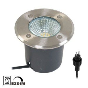 LED Bodeneinbaustrahler "Mutantur" für Außen 3000K 3-Stufendimmer 1W, 3W, 6W mit EZDIM-Technologie