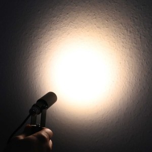 Set of 3 LED garden spotlights "Flavius" 3000K 3-stage dimmer 1W