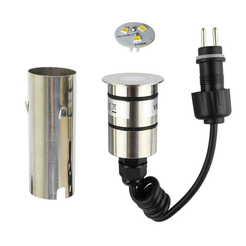 LED mini recessed floor luminaire "Celino" 3-KIT / 12V incl. bulb (bulb changeable) LED mini recessed floor luminaire "Celino" 3-KIT / 12V incl. bulb (bulb changeable)