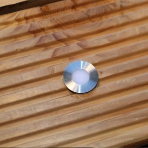 Celino" recessed floor luminaire 3-KIT twilight sensor /12V incl. light source (replaceable)