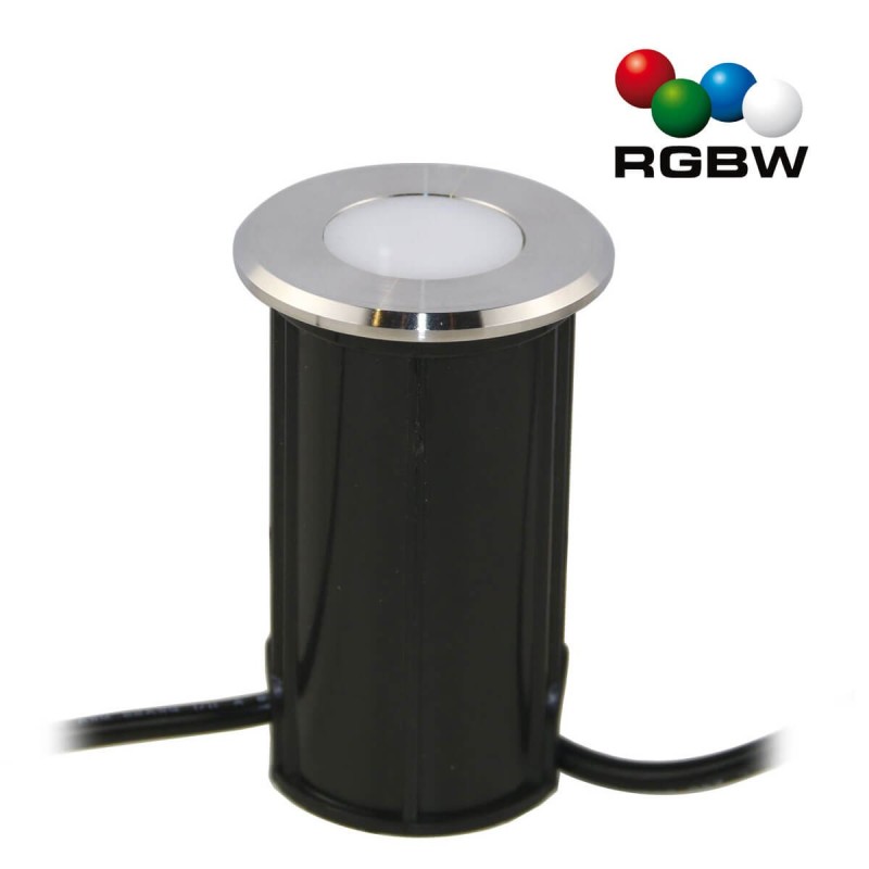 GARTUS LED recessed floor luminaire "Callis" RGB+warm white 1W 12V AC/DC (replaceable lamp) GARTUS LED recessed floor luminaire "Callis" RGB+warm white 1W 12V AC/DC (replaceable lamp)