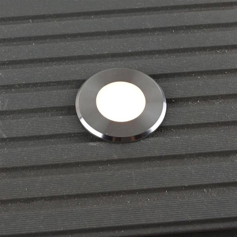 VBLED LED recessed floor luminaire "Callis" Warm white 1W 12V EZDIM VBLED LED recessed floor luminaire "Callis" Warm white 1W 12V EZDIM