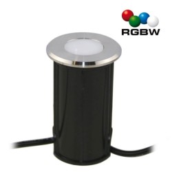 GARTUS Luminaire encastré de sol à LED "Callis" RVB+blanc chaud 1W 12V AC/DC (lampe remplaçable)