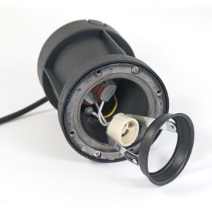 Foco empotrable de suelo LED orientable 230V AC IP67 protegido contra el agua sin bombilla